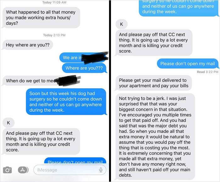 Mom Thinks I’m Dead After Not Responding For 3 Hours And Admits To Opening My Mail. I Am 29 F Living Alone With Two Children. I Get Several Texts Every Single Day About Religion, Parenting, Or My Finances
