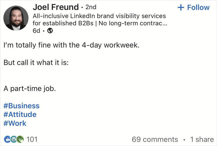 Why Not Work 14-Hours Shifts 6 Days A Week Instead?