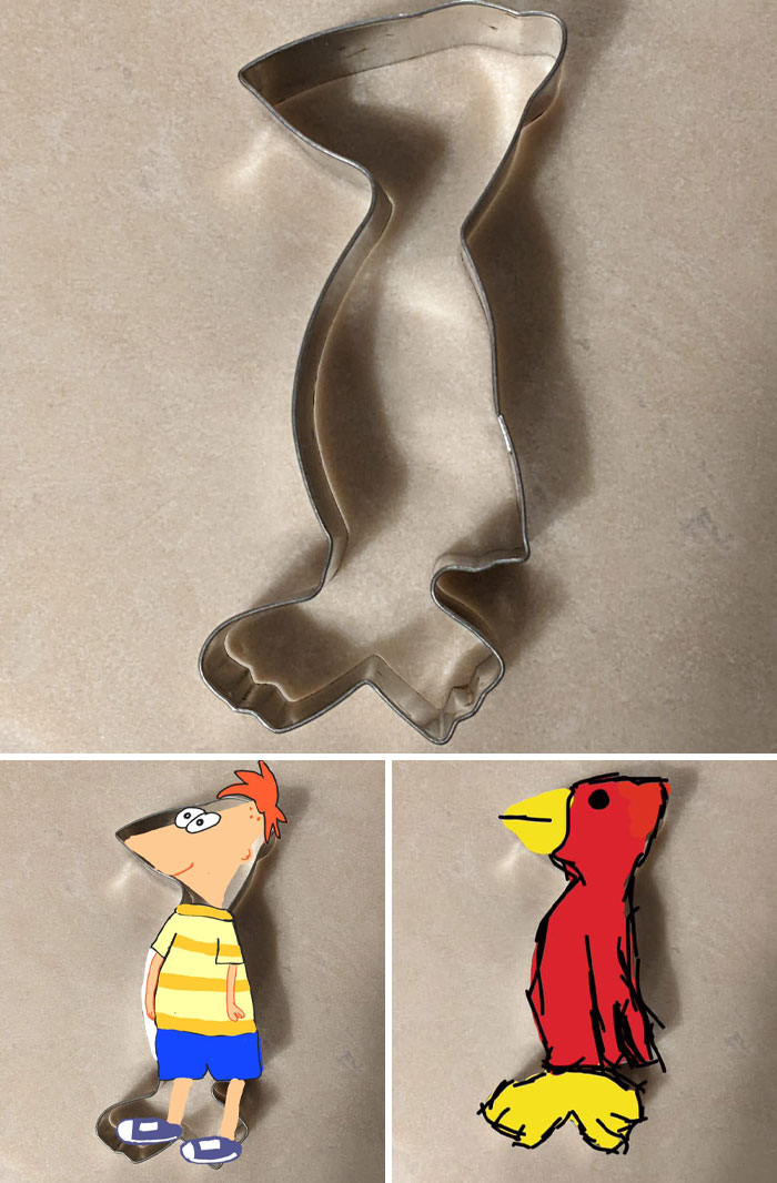 This Is Probably An Animal, But Other Than That... I Have No Idea. A Shoebill? Why Would You Make A Cookie Cutter Of That??