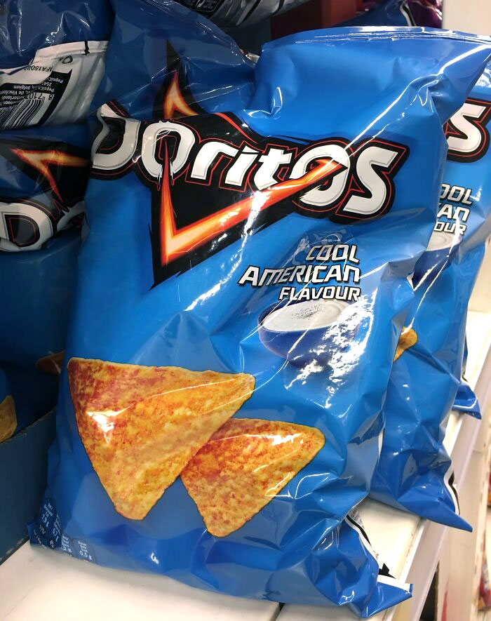 In Iceland, Cool Ranch Doritos Are Called "Cool American Flavor"