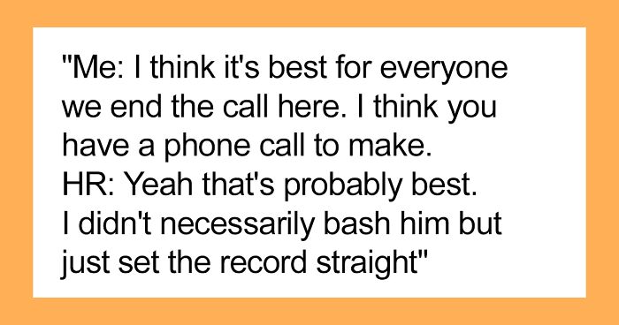 Person Gets Called As A Reference For Ex-Coworker, Spills The Beans On His Actual Qualifications