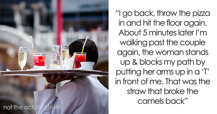 Karen Gets Ridiculously Embarrassed And Shooed From Restaurant By Server Who She Tried Raging At