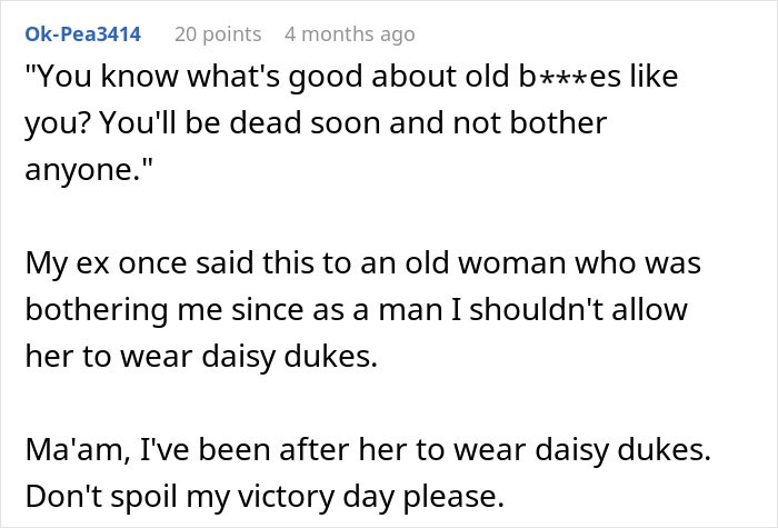 Woman Berated By Karen Over Her “Shameful” Outfit, Watches Her Audacity Change To Embarrassment Woman Berated By Karen Over Her “Shameful” Outfit, Watches Her Audacity Change To Embarrassment