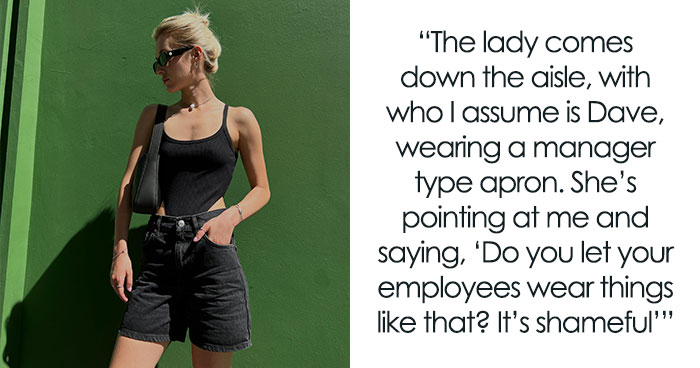 Woman Berated By Karen Over Her “Shameful” Outfit, Watches Her Audacity Change To Embarrassment