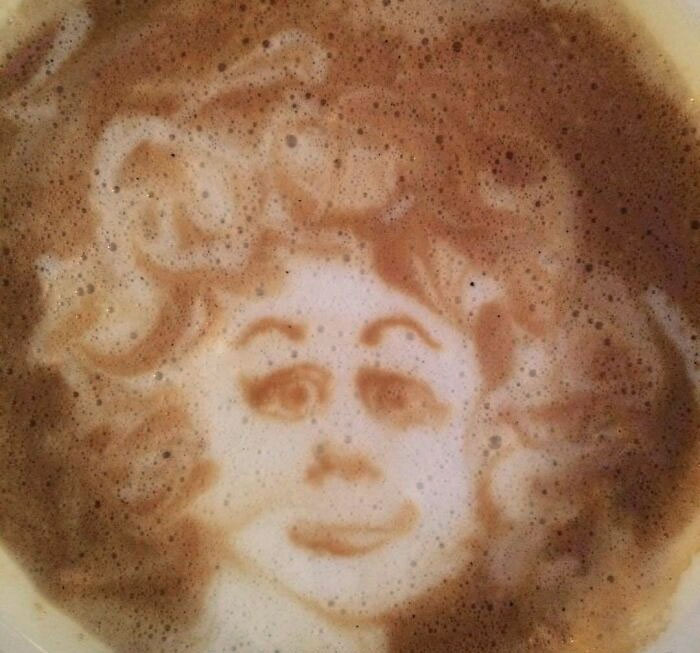 Coffee Portrait, But A Bad One