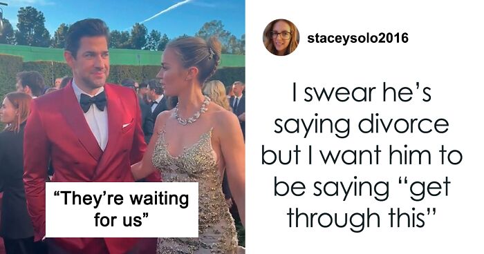 We Finally Know Whether John Krasinski Whispered “Divorce” To Wife Emily Blunt At Golden Globes