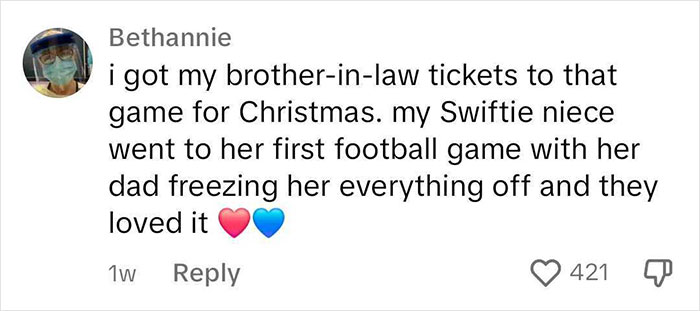 Men Keep Whining About Taylor Swift At NFL Games, This Dad Came Online To Tell Us Why They Shouldn’t