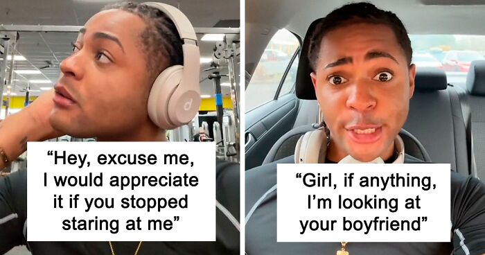 Woman Interrupts Man At The Gym And Tells Him To “Stop Staring,” But He Has The Perfect Comeback