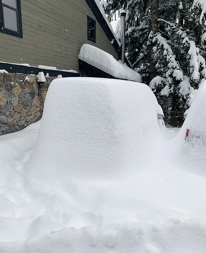 So, British Columbia Got Some Snow. That's My Car