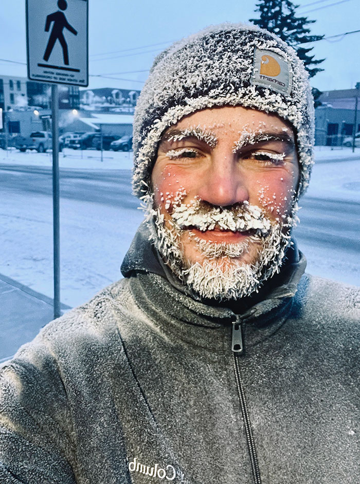 It's A Little Cold For Running In Canada Right Now