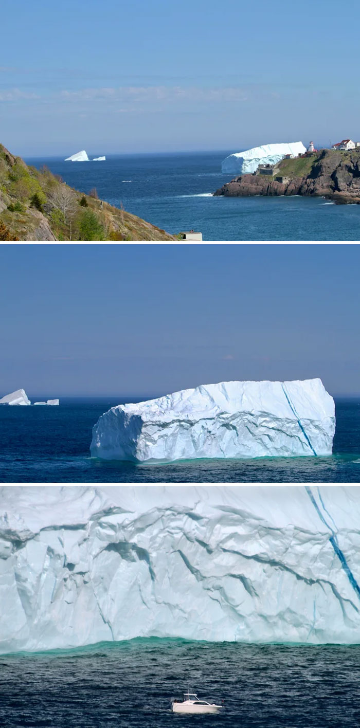 It's Iceberg Season. I Captured This Huge Iceberg Just Outside The Harbour Of St. John's, Newfoundland