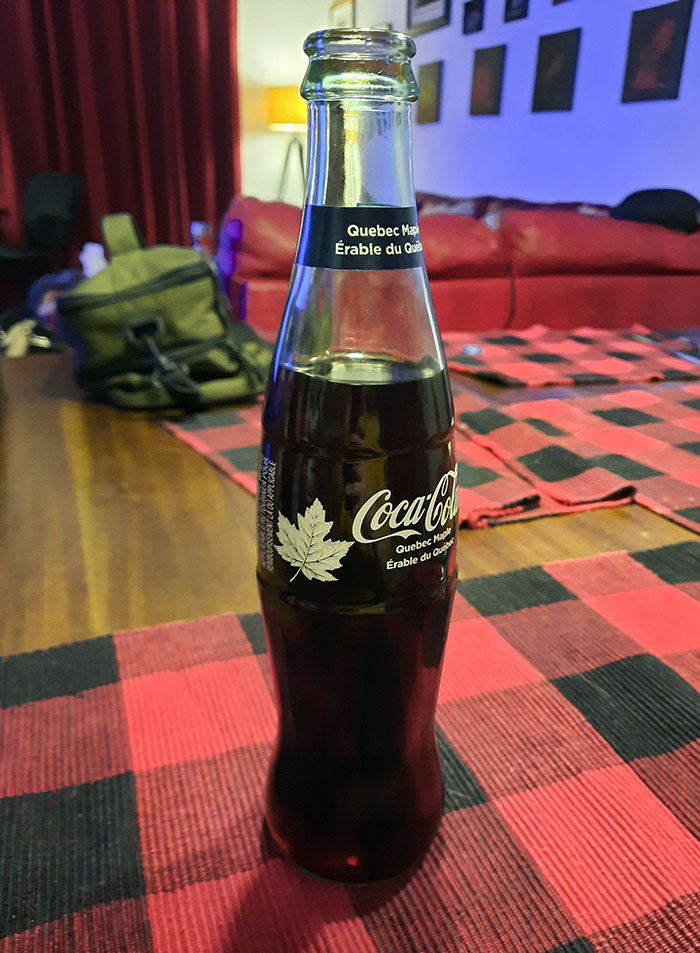 In Quebec, We Have A Special Coca-Cola That Tastes Like Maple Syrup