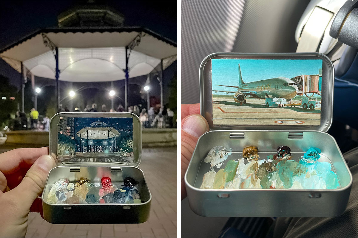 45 Pocket-Sized Masterpieces By This Artist That Paints In Altoid Tins ...