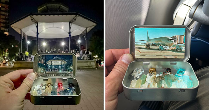 45 Pocket-Sized Masterpieces By This Artist That Paints In Altoid Tins (New Pics)