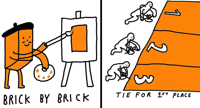 Artist Creates Light-Hearted Illustrations Full Of Silly Wordplay And Comical Puns (30 New Pics)