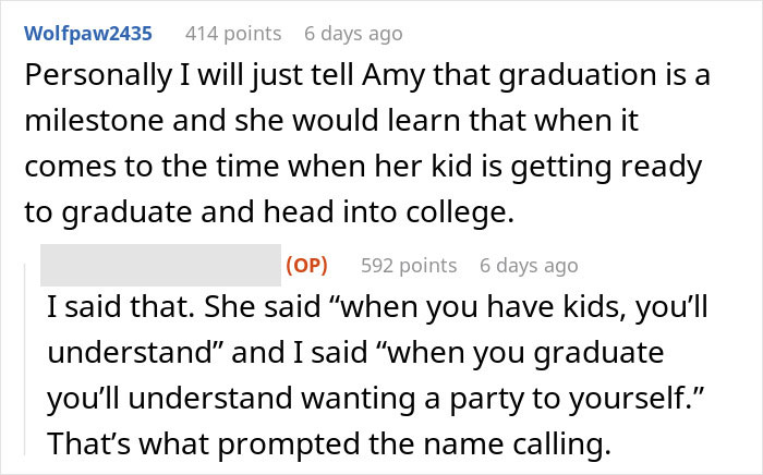 Woman Refuses To Share Her Graduation Party With A Kid, Child’s Mom Won’t Take 'No' For An Answer