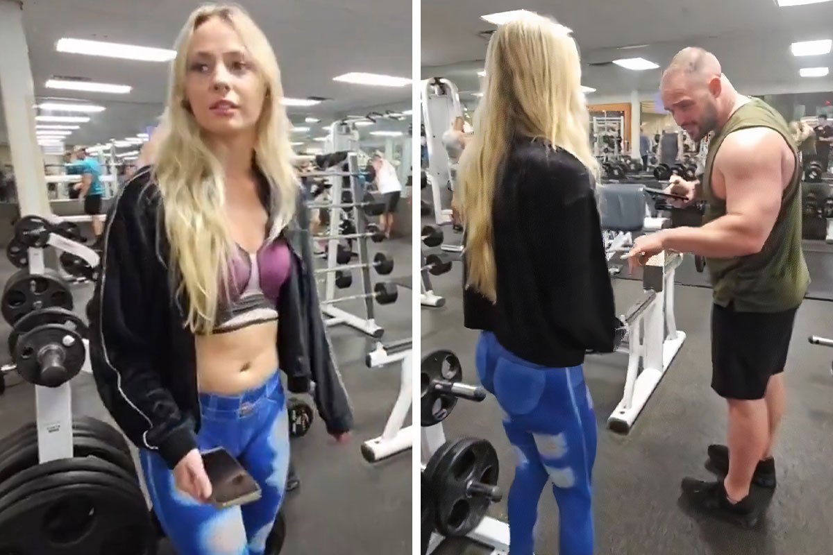Body paint' influencer shames another woman for her workout attire