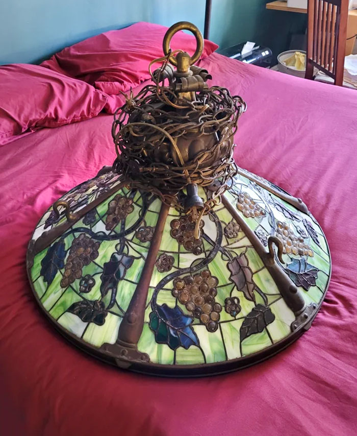 I Found This Lamp In The Old House During Renovation