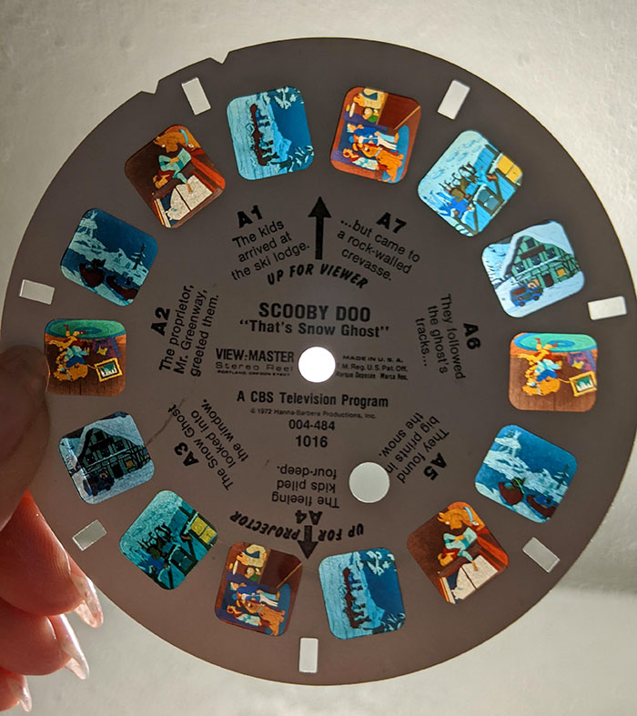 We Found A Scooby-Doo View-Master While Tearing Out Our Bathroom Drywall