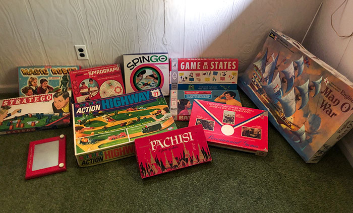 Vintage Board Games I Found In Attic Of My New House, Which Was Built In The 70s