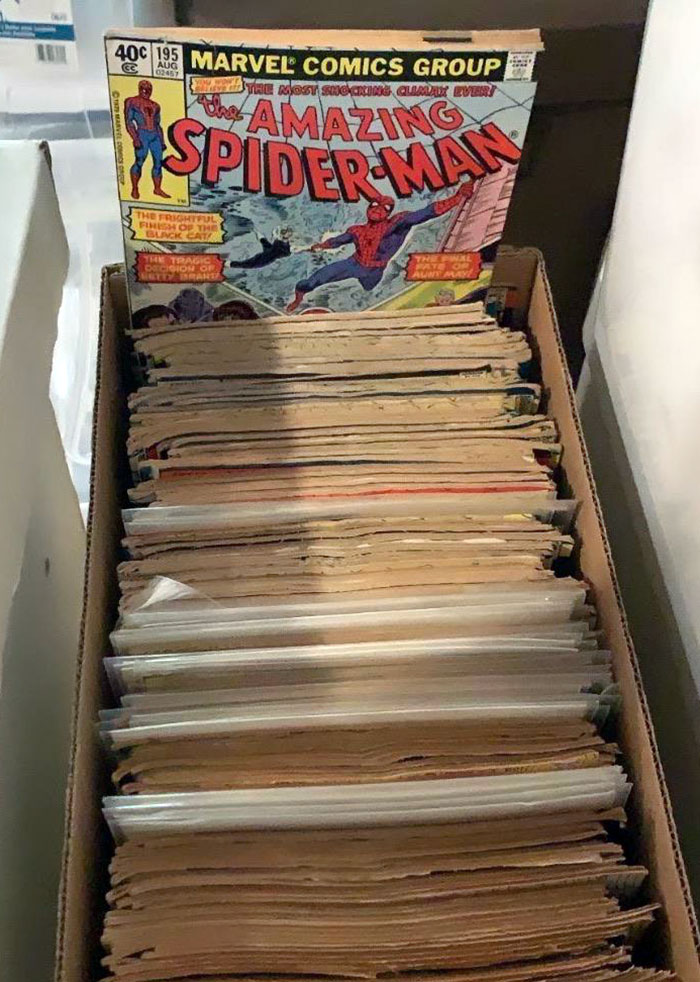 I Was Cleaning Out My Dad's Old House Today And Stumbled Upon His Amazing Spider-Man Collection. He Has Every Issue From #15 To #700