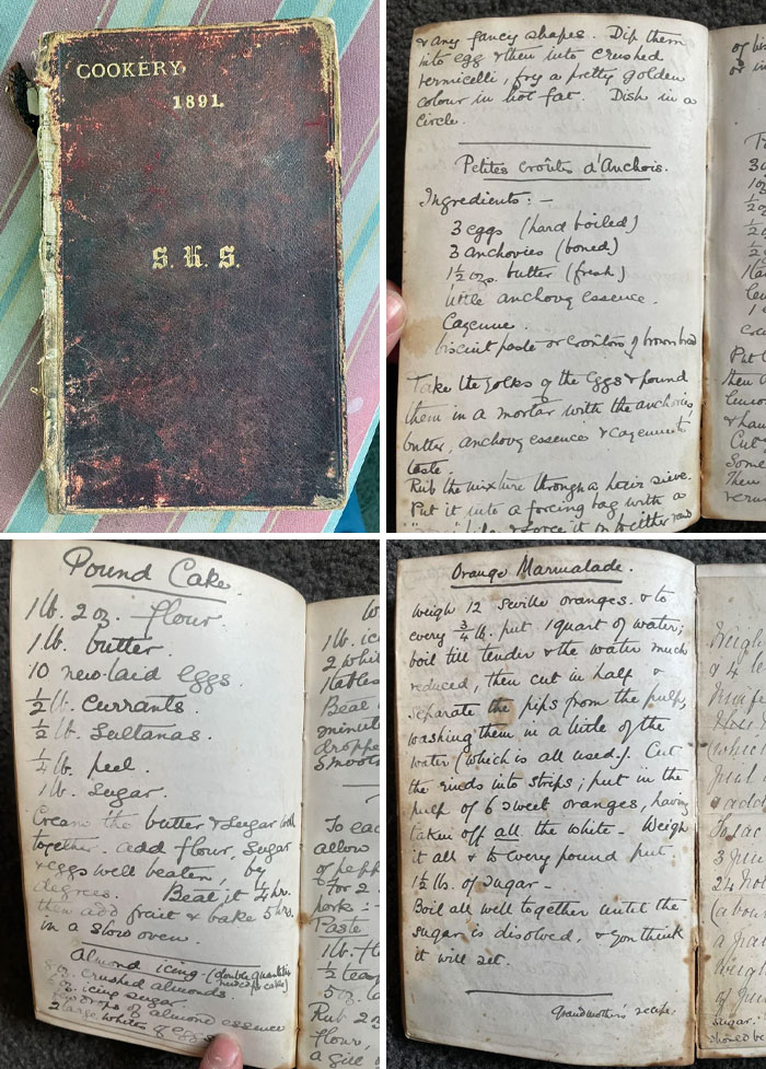 I Found A 130-Year-Old Recipe Book While Cleaning Out My Grandma's House