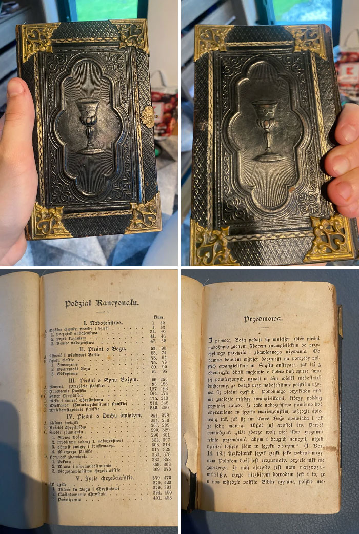 I Found This Old Book In My Great-Grandpa's Basement. Does Someone Know What This Is?