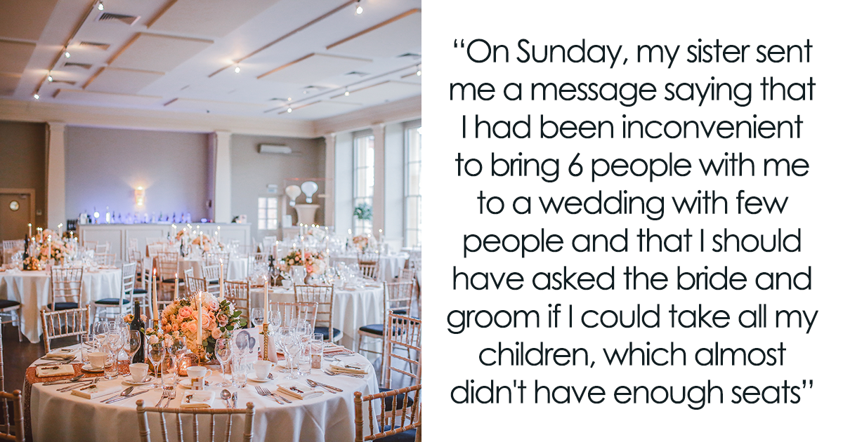 Family Drama Ensues After Guy Upsets Sister By Taking His 5 Kids To Her Daughter's Wedding - Vimarsana News