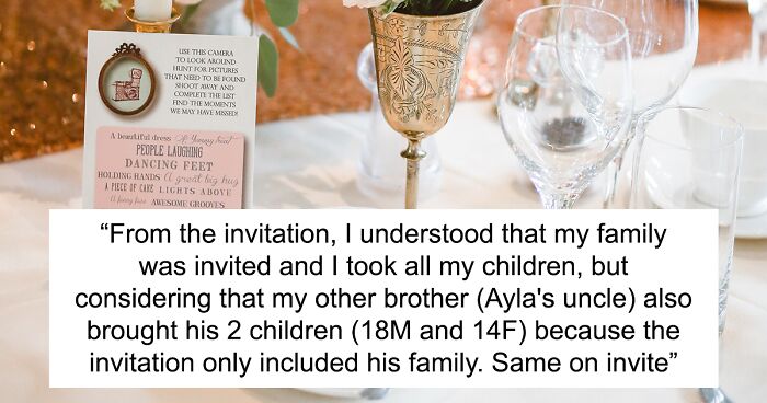“Am I A [Jerk] For Bringing 6 People With Me To My Niece’s Wedding?”