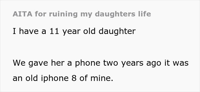 Parents Called Out For Their Parenting After 11 Y.O. Daughter Has A Meltdown Over An iPhone