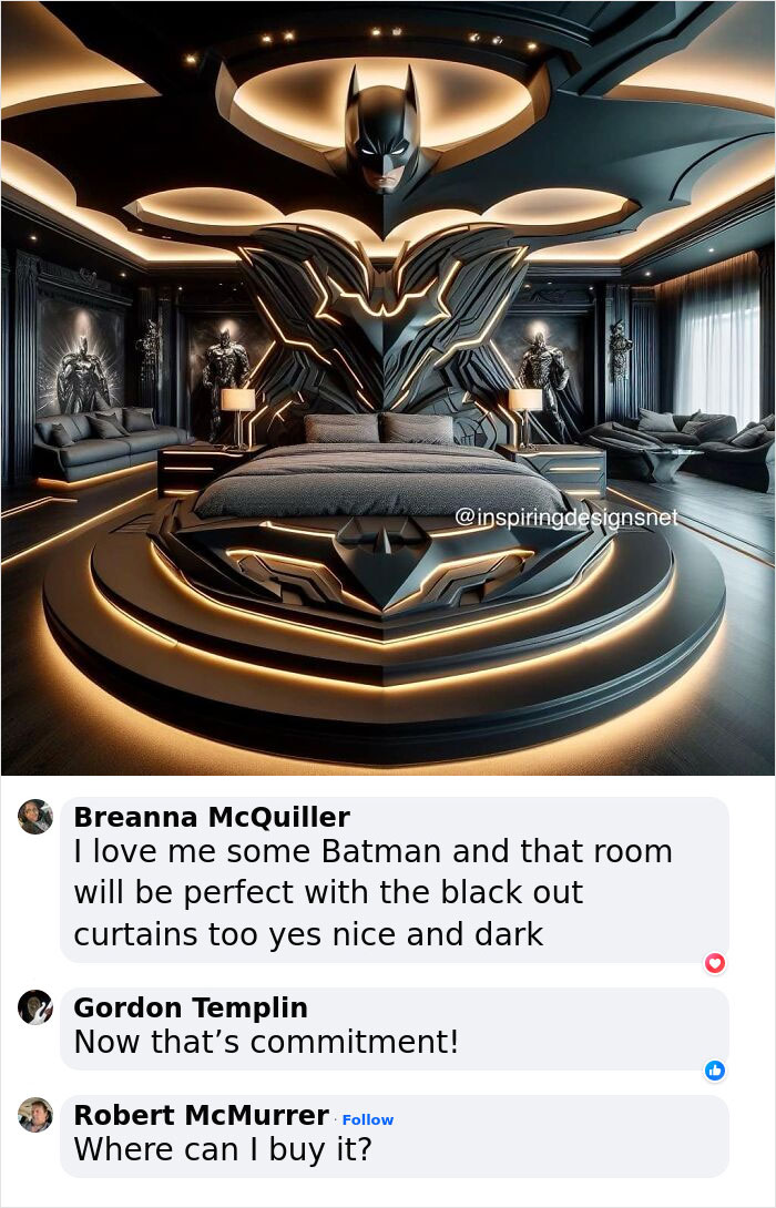 I'm Gonna Need This Batman Bedroom!