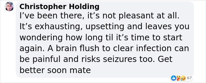 Man Who Underwent Skull Removal Surgeries To “Wash” His Brain Gets Denied Disability Benefits Man Who Underwent Skull Removal Surgeries To “Wash” His Brain Gets Denied Disability Benefits