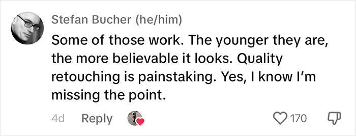 Person Shows Off How Unfair Media Is By Photoshopping 17 50-Something Men The Same Way Women Are Person Shows Off How Unfair Media Is By Photoshopping 17 50-Something Men The Same Way Women Are