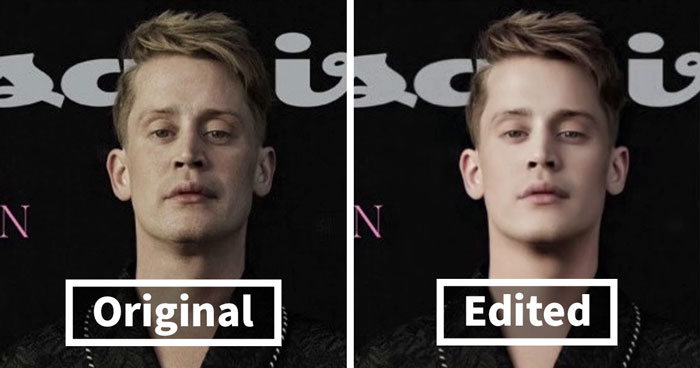 Person Shows Off How Unfair Media Is By Photoshopping 17 50-Something Men The Same Way Women Are