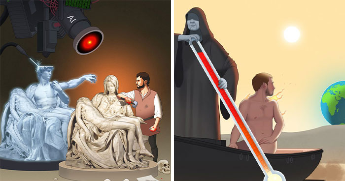 My 30 Illustrations Show What’s Wrong With The World (New Pics)