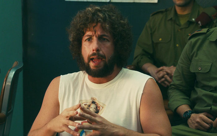 You Don't Mess With The Zohan movie scene 