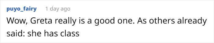 Comment praising Greta Gerwig's classy response to Jo Koy's Barbie joke. Comment praising Greta Gerwig's classy response to Jo Koy's Barbie joke.