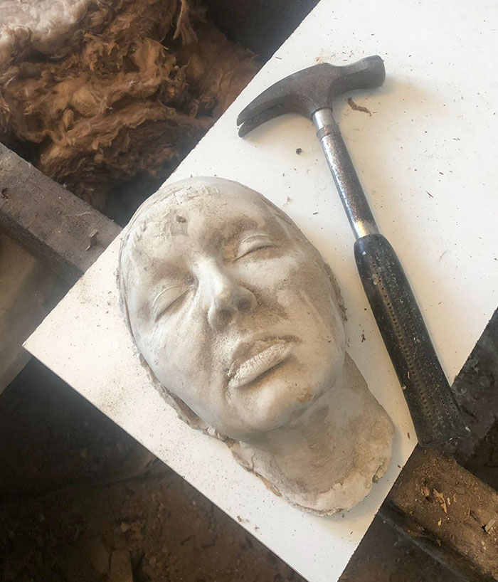 We Found This Mask Under Our Bedroom Floor. Now What?
