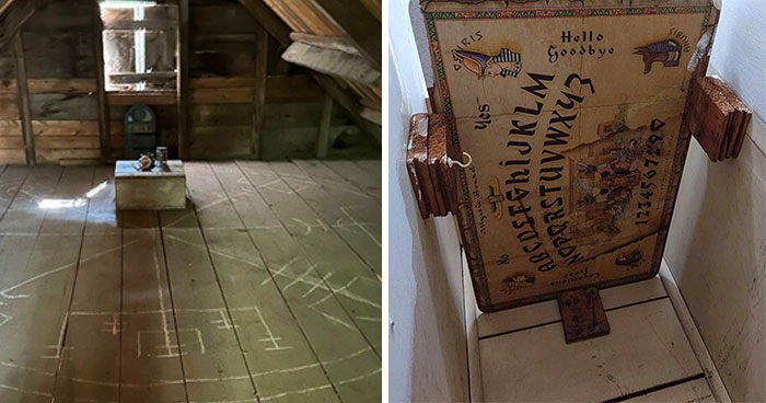 Eerie Things That People Found In Their New Homes And Just Had To Share Online (45 New Pics)