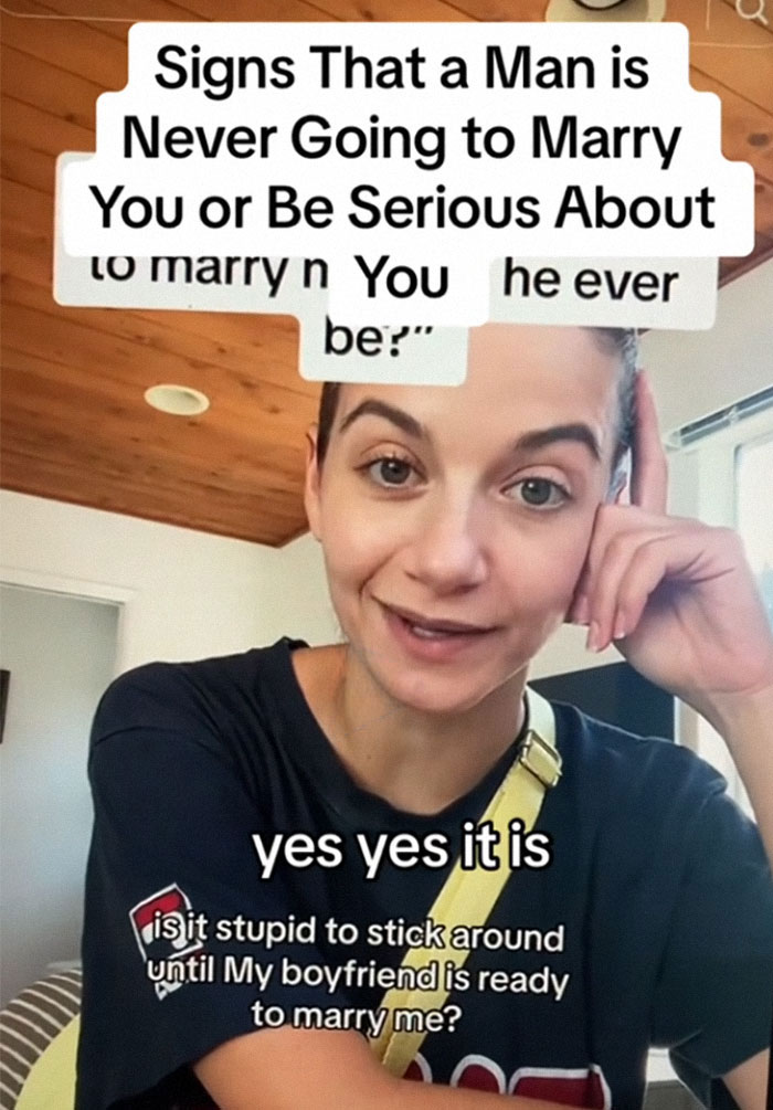 Woman Asks If It’s Stupid To Wait For BF To Marry Her, Gets A Reality Check Woman Asks If It’s Stupid To Wait For BF To Marry Her, Gets A Reality Check
