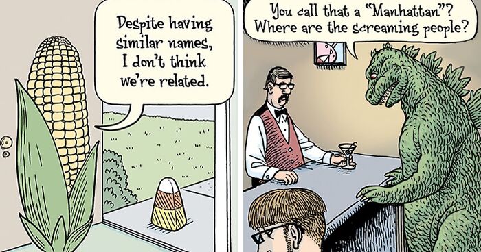 35 Silly And Funny “Bizarro” Comics About Absurd Situations (New Pics)