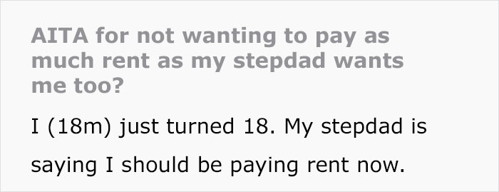 Teen Refuses To Give Up 95% Of His Paycheck As Rent, Parents Are Furious Teen Refuses To Give Up 95% Of His Paycheck As Rent, Parents Are Furious