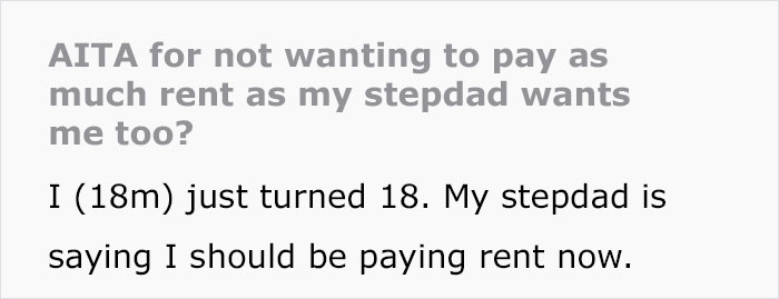 Teen Refuses To Give Up 95% Of His Paycheck As Rent, Parents Are Furious