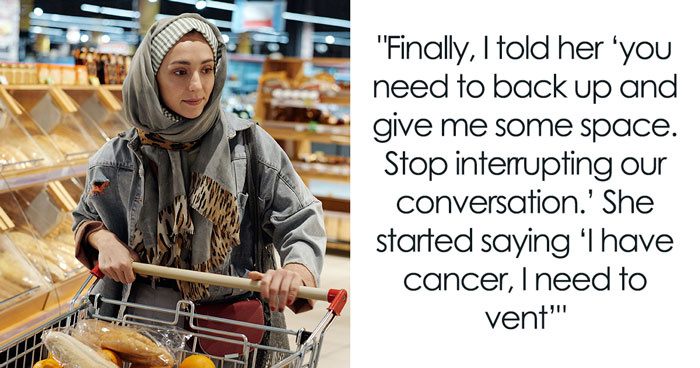 Shopper Shuts Up Trauma-Dumping Woman For Talking At Him While Checking Out