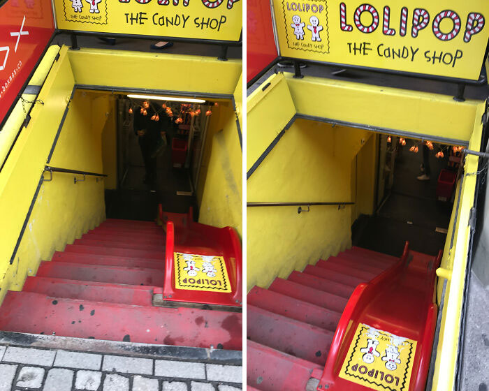 This Candy Shop's Entrance In Bern, Switzerland