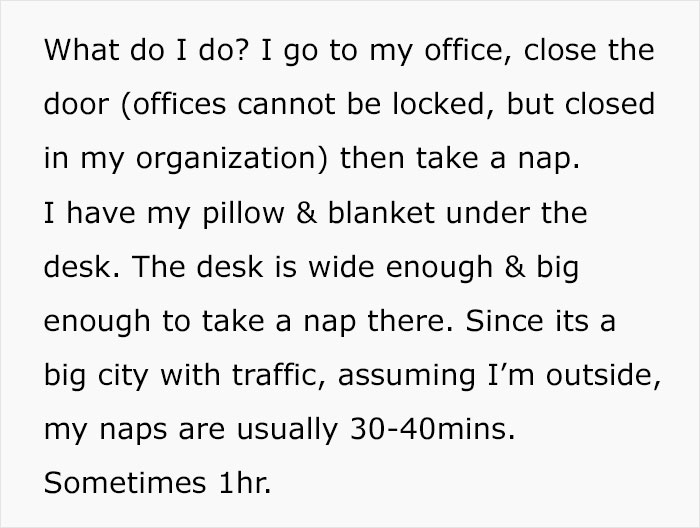 Engineer Decides To Nap Instead Of Working, Soon The Plan Backfires And Leaves Him Embarrassed