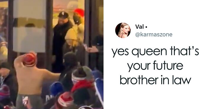 Jason Kelce Goes Shirtless To Celebrate Chiefs Touchdown, Sparking Reaction From Taylor Swift