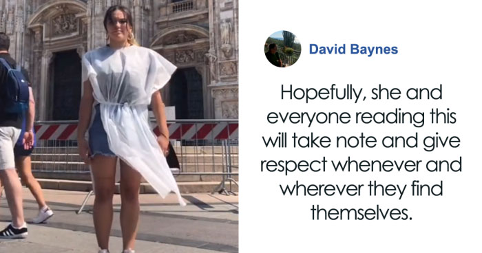 Woman Gets “Dress-Coded” While Visiting Famous Church In Milan, Sparking Outrage Online