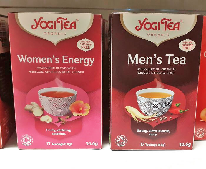 I Found Some Gendered Tea In The Wild