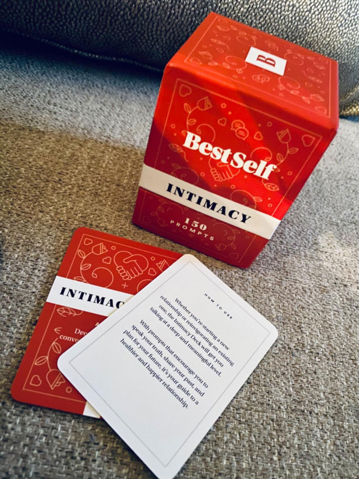 Boost Your Bond With The Bestself Intimacy Deck, A Gift He'll Love For Deepening The Relationship Through Fun, Engaging Conversation Starters